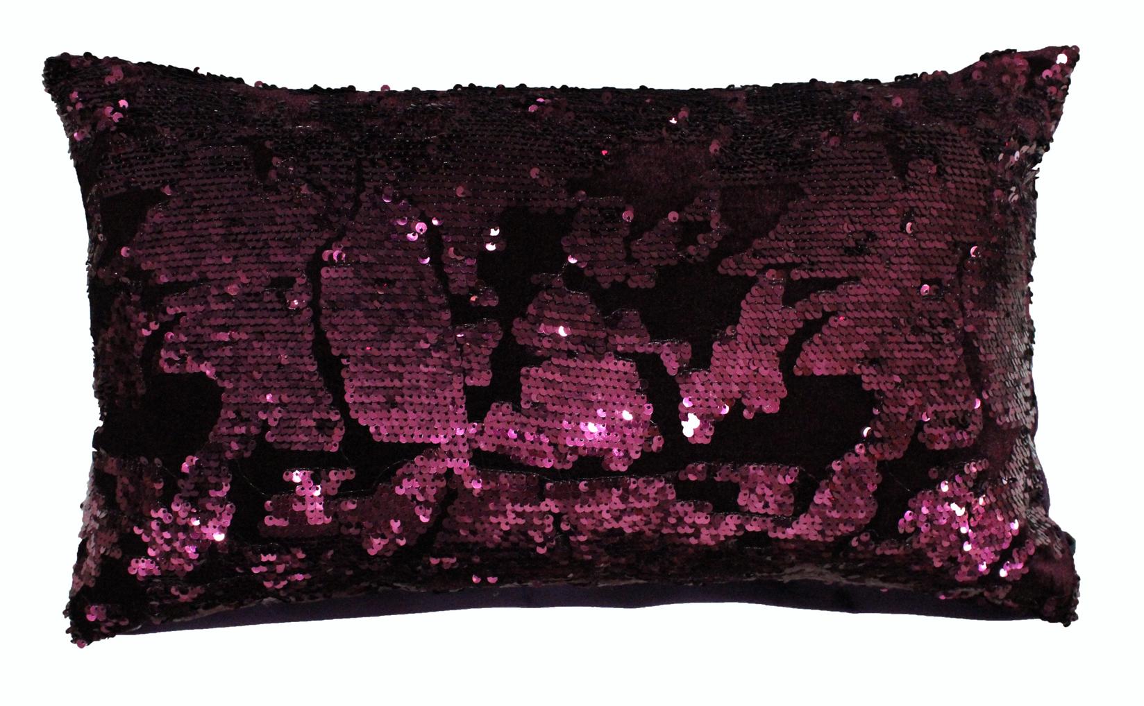Sajonara Paola Dekorativni jastuk, 30x50cm, Ljubičasti
