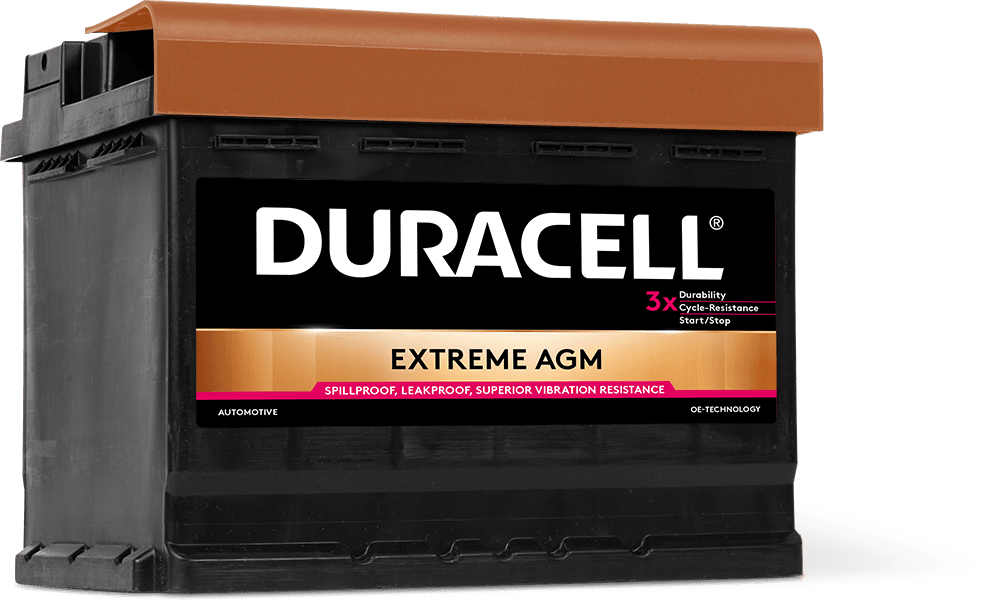 Selected image for DURACELL Akumulator EXTREME AGM, 12v, 60Ah, D+, 640A, 241*1175*190