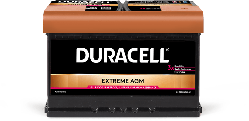 DURACELL Akumulator EXTREME AGM 12v, 70Ah, D+, 720A, 278*175*190, sa gelom