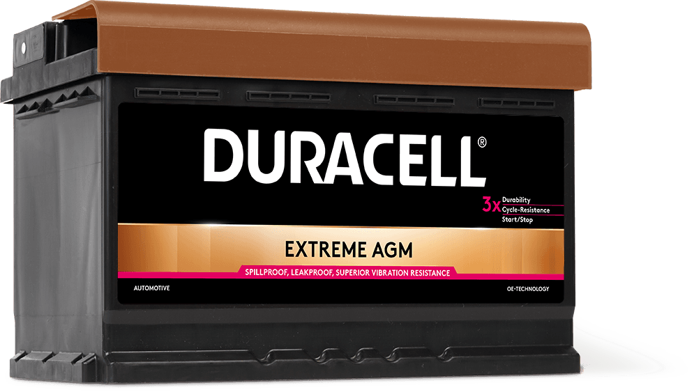 Selected image for DURACELL Akumulator EXTREME AGM 12v, 70Ah, D+, 720A, 278*175*190, sa gelom