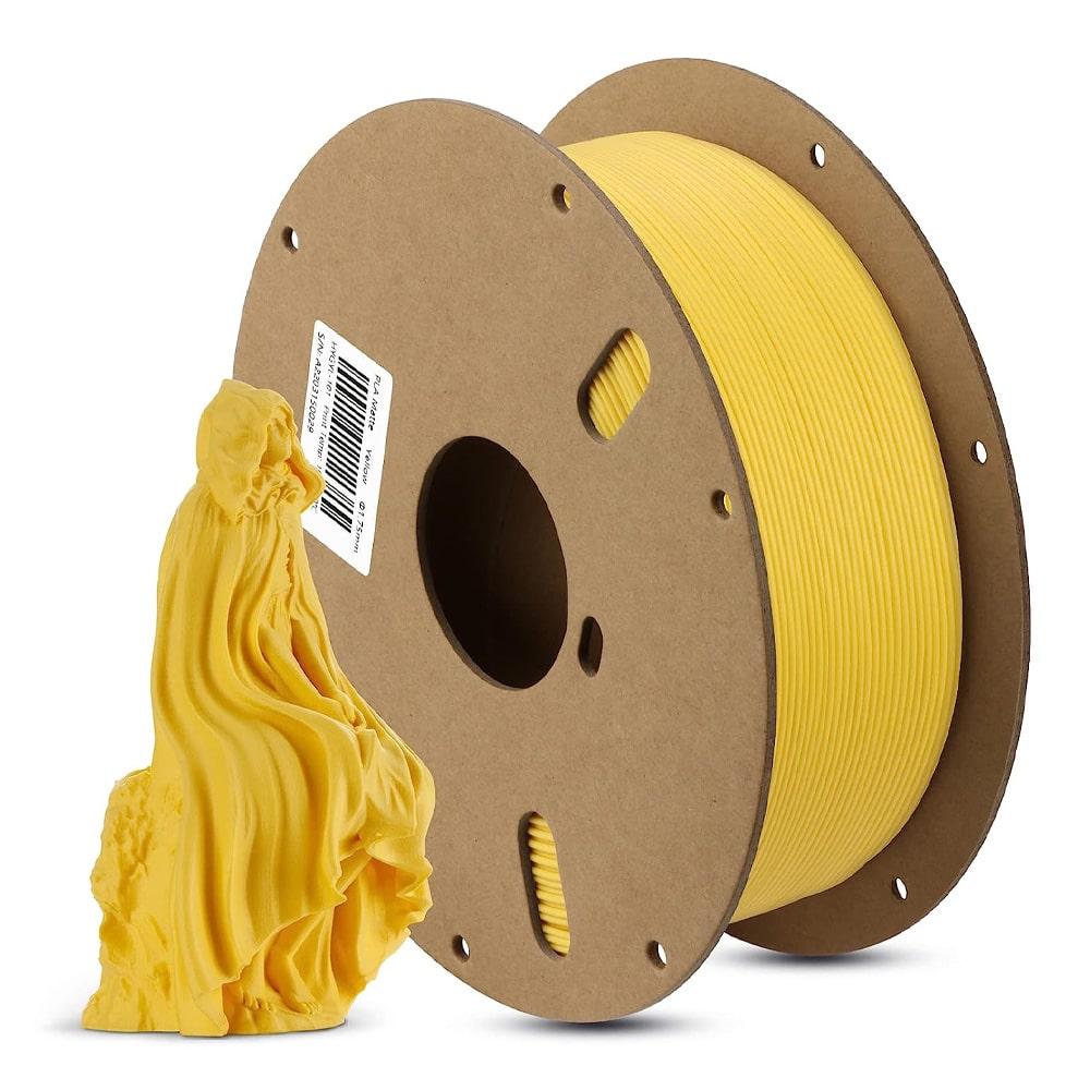 Selected image for ANYCUBIC Matte PLA Filament za 3D štampač 1000g Yellow žuti