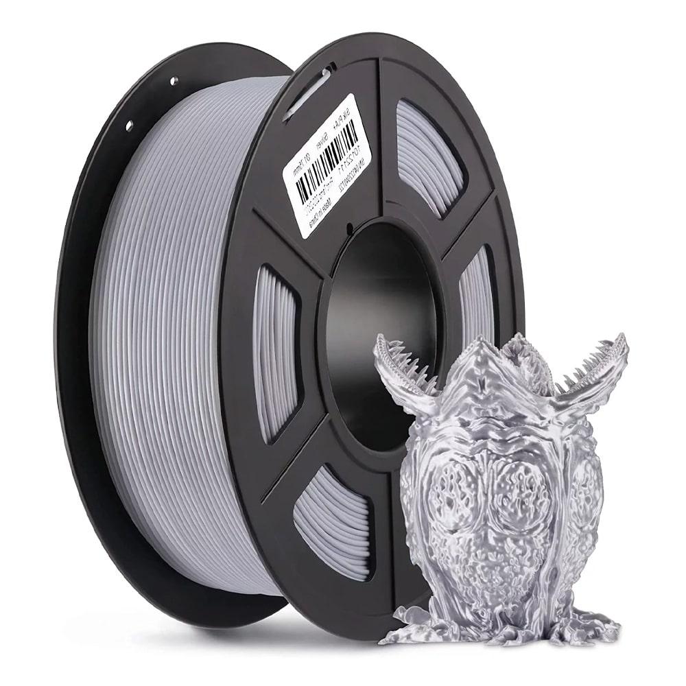 Selected image for ANYCUBIC Silk PLA Filament za 3D štampač 1000g Silver srebrni