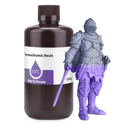 ELEGOO Smola za 3D štampač Thermochromic Resin 1000g (From Grey to purple)