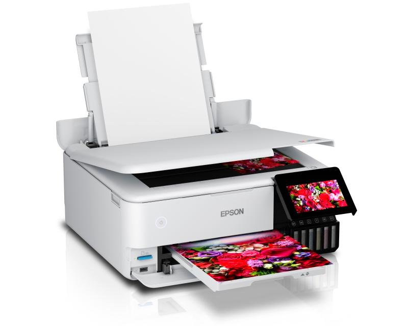 Selected image for Epson L8160 EcoTank Multifunkcionalni štampač, U boji, Beli