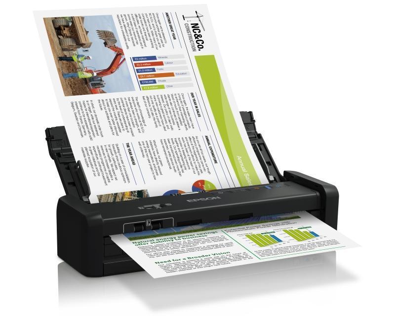 Selected image for EPSON Prenosni skener WorkForce DS-360W A4 Wireless