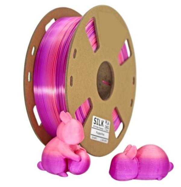 Selected image for GEMBIRD Filament za 3D stampač 3DP-PLA-SK-01-RP PLA kotur roze-ljubičasti