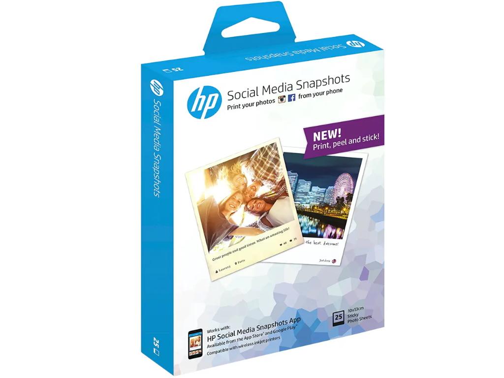 Selected image for HP Papir Social Media Snapshots/25sht/10x13 cm