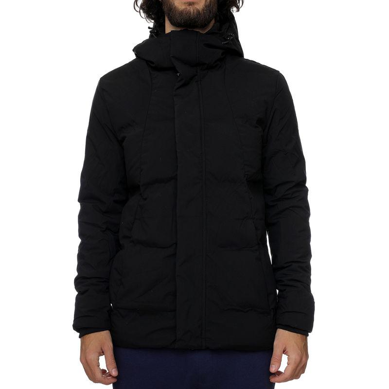 4F Muška zimska jakna crna