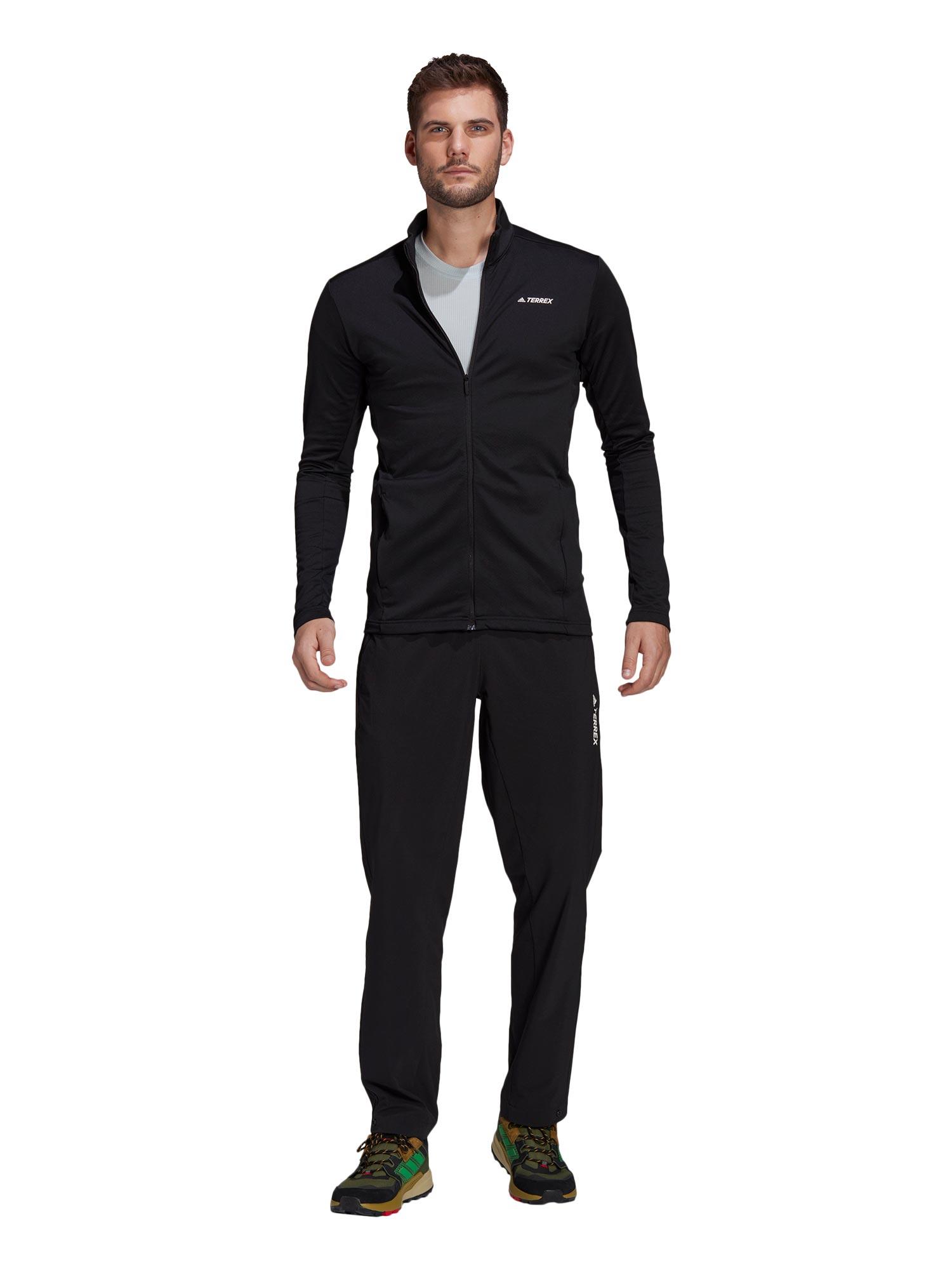 Slike ADIDAS Muški duks Terrex Multi Full-zip fleece jacket crni