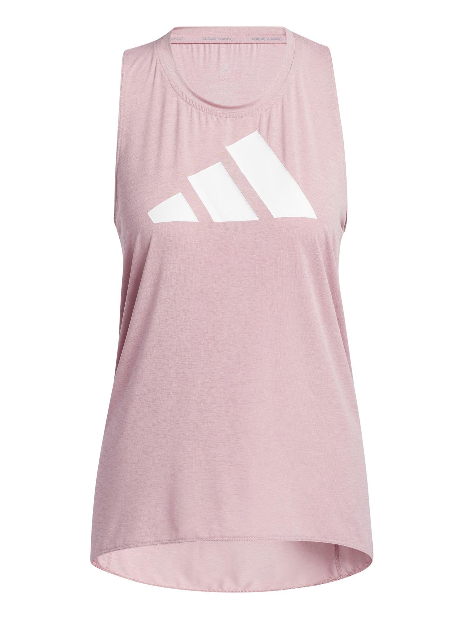 Slike ADIDAS Ženska majica 3-Stripes Logo Tank Top roze