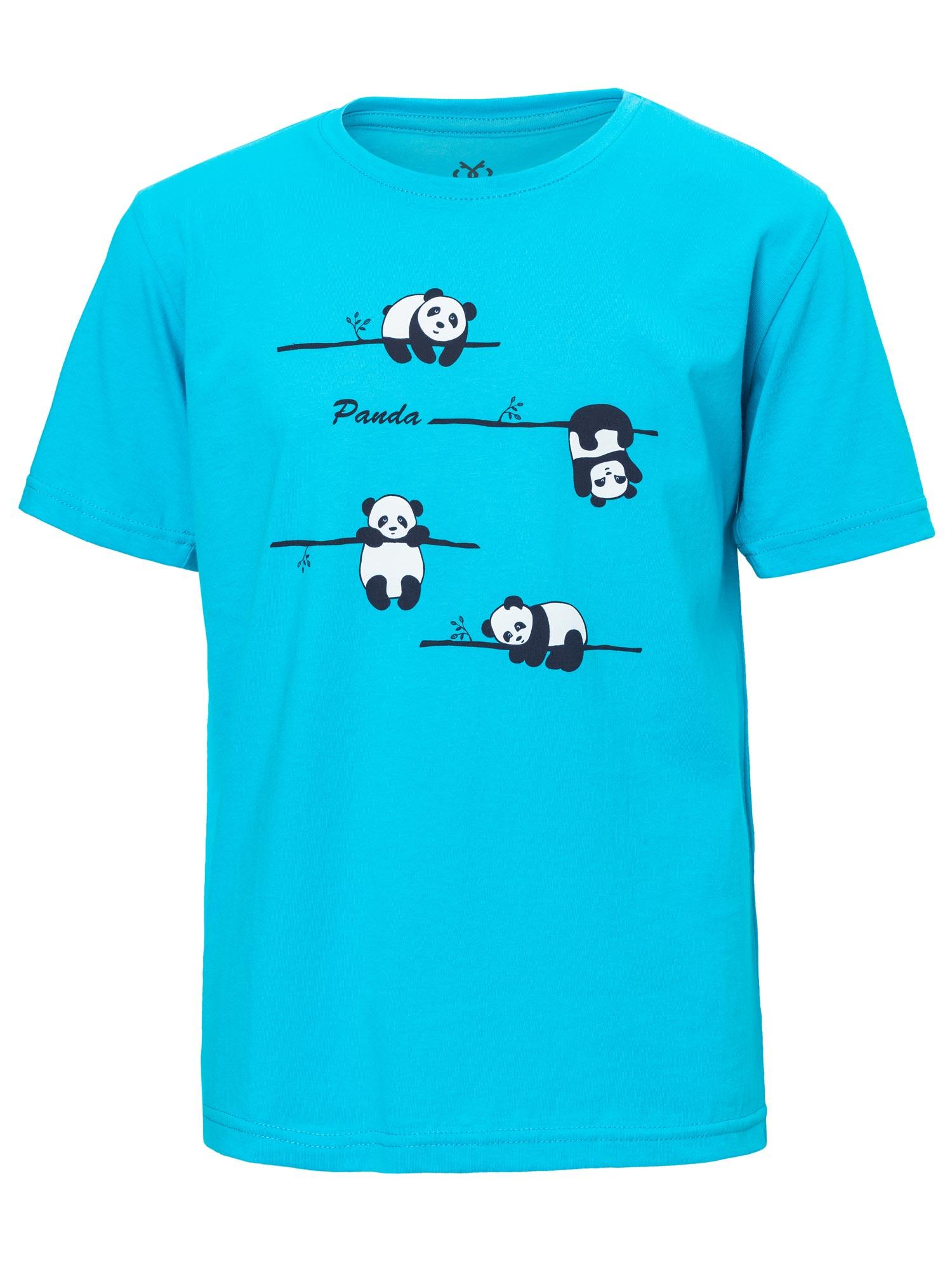 BRILLE Majica za dečake Panda plava