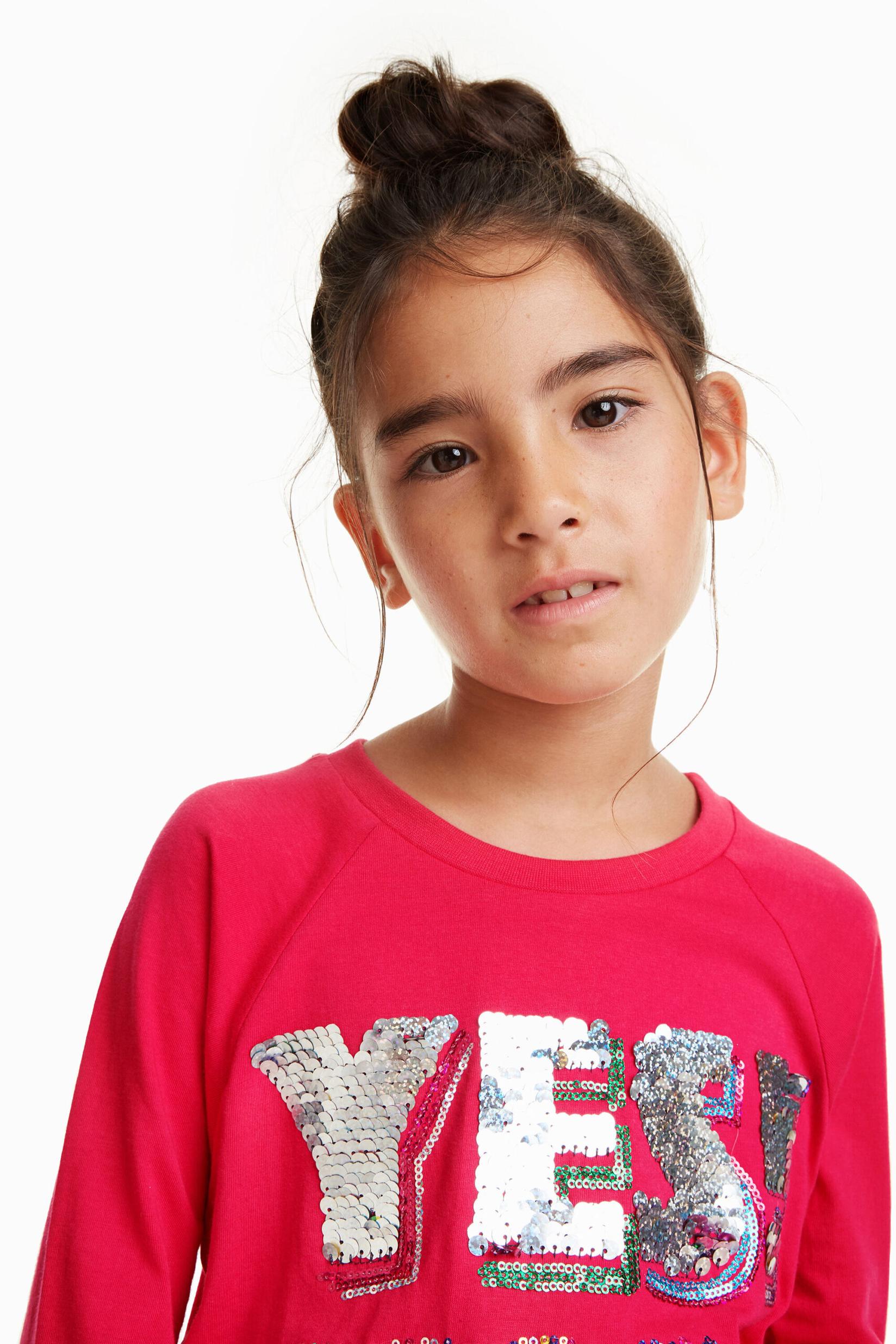 Selected image for DESIGUAL Bluza dugih rukava za devojčice 18WGTK39/3022 roze