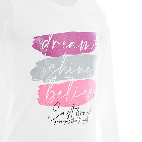 Selected image for EASTBOUND Majica dugih rukava za devojčice KIDS DREAM LS TEE bela