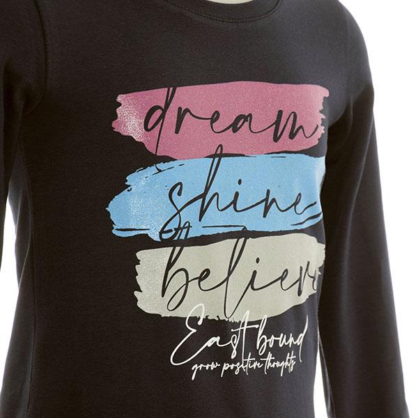 Selected image for EASTBOUND Majica dugih rukava za devojčice KIDS DREAM LS TEE crna