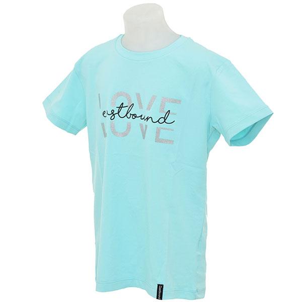 EASTBOUND Majica za devojčice Kids Love Tee Ebk745-Grn svetloplava