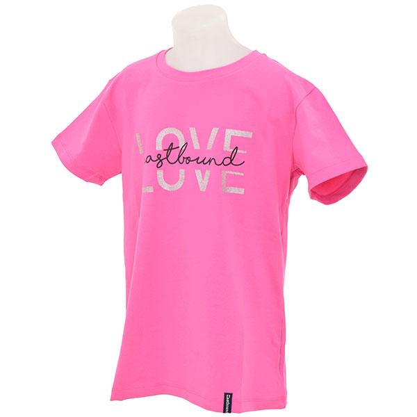 EASTBOUND Majica za devojčice Kids Love Tee Ebk745-Pnk roze