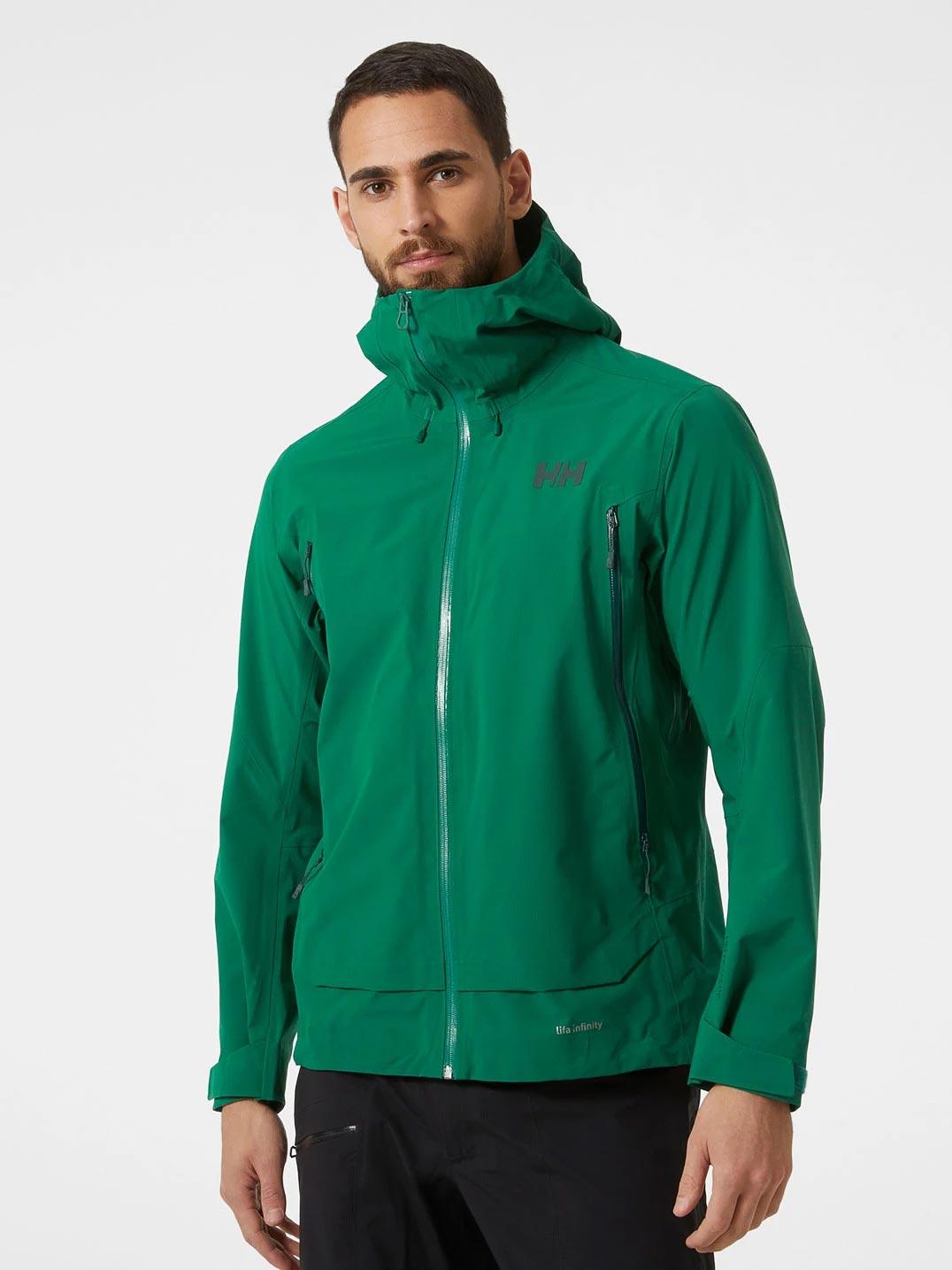 HELLY HANSEN Muška jakna VERGLAS INFINITY SHELL Jacket zelena