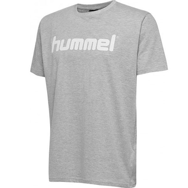 Selected image for HUMMEL Majica za dečake Hmlgo Kids Cotton Logo T-shirt s/s siva