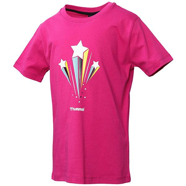 Selected image for HUMMEL Majica za devojčice Hmlelie T-Shirt S/S T911495-2097 roze