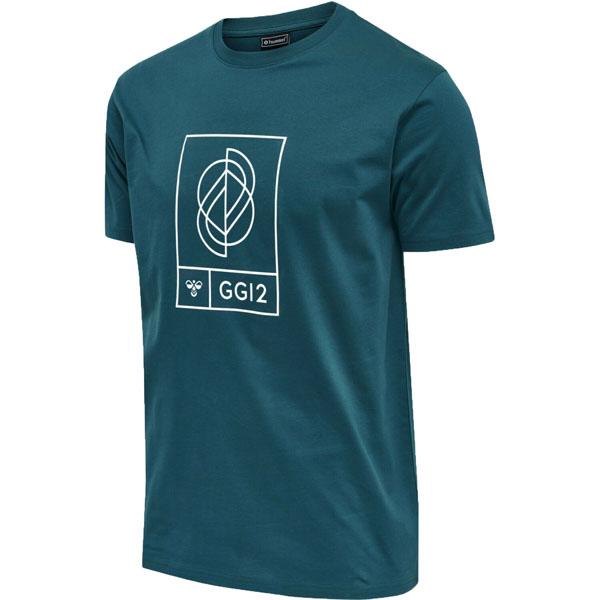 HUMMEL Muška majica Hmlgg12 T-Shirt S/S 213997-7161 zelena