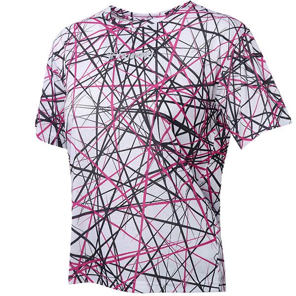Slike HUMMEL Ženska majica Hmlhesse T-Shirt S/S T911509-2001 roze-bela