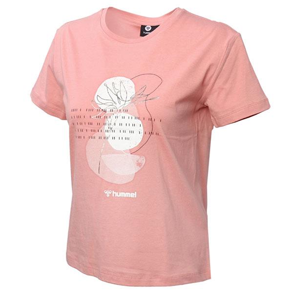 HUMMEL Ženska majica Hmltobino T-Shirt S/S T911549-2098 roze