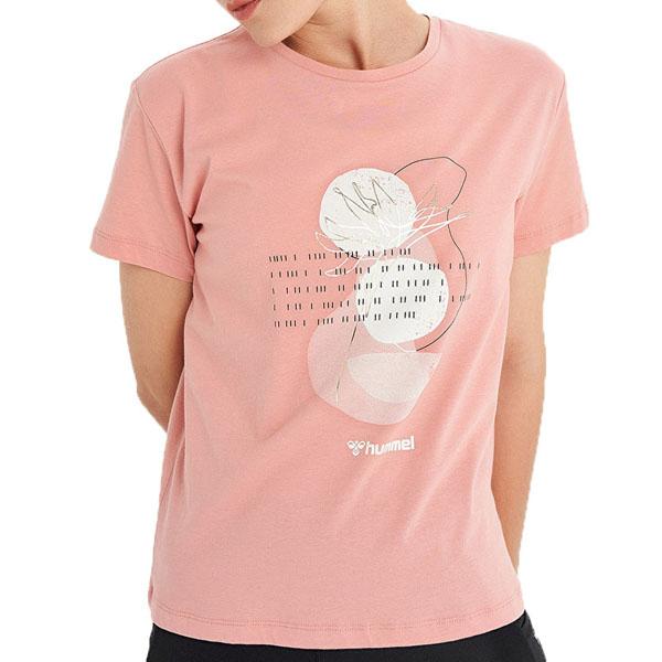 Selected image for HUMMEL Ženska majica Hmltobino T-Shirt S/S T911549-2098 roze