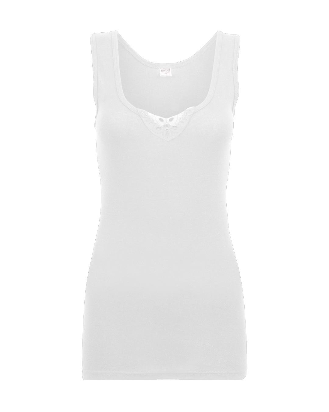 Selected image for INPRO Ženska atlet majica na široke bretele sa čipkom bela