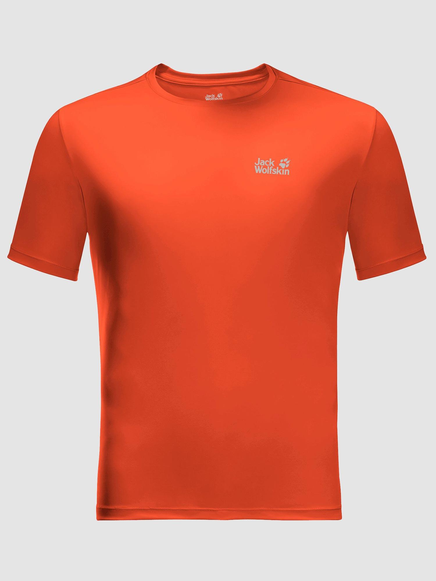 Slike JACK WOLFSKIN Muška majica TECH T narandžasta