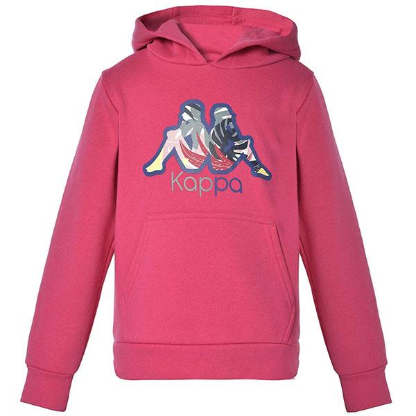 KAPPA Duks za devojčice Logo Cache 321254W-V27 roze