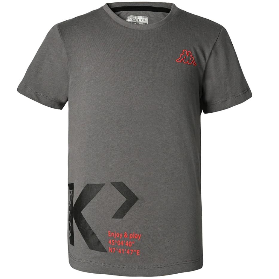 KAPPA Majica za dečake Kepa siva