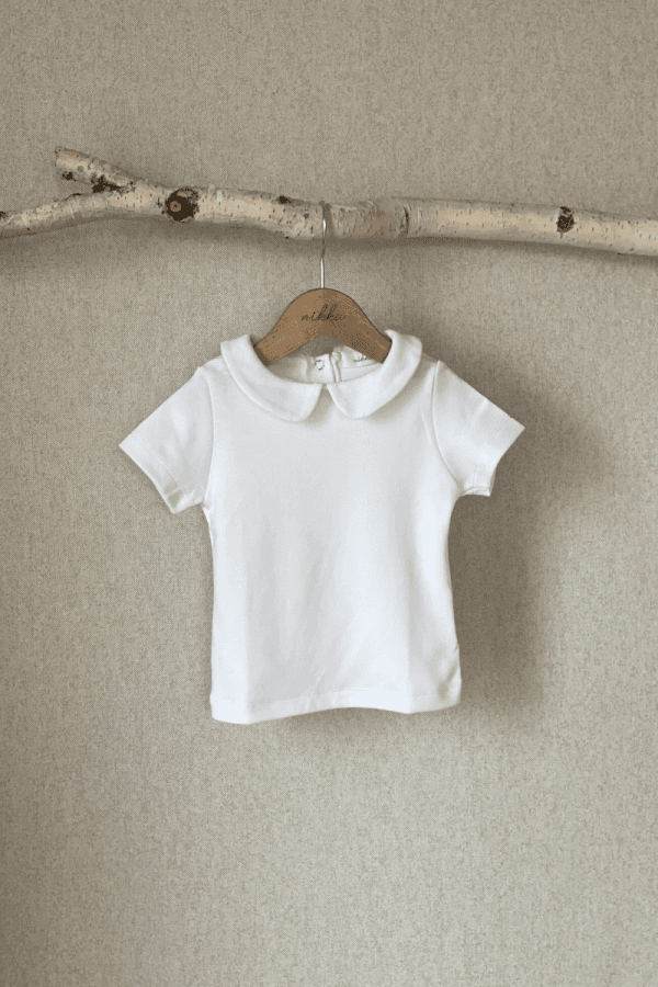 NIKKU Majica za devojčice Isabella bela