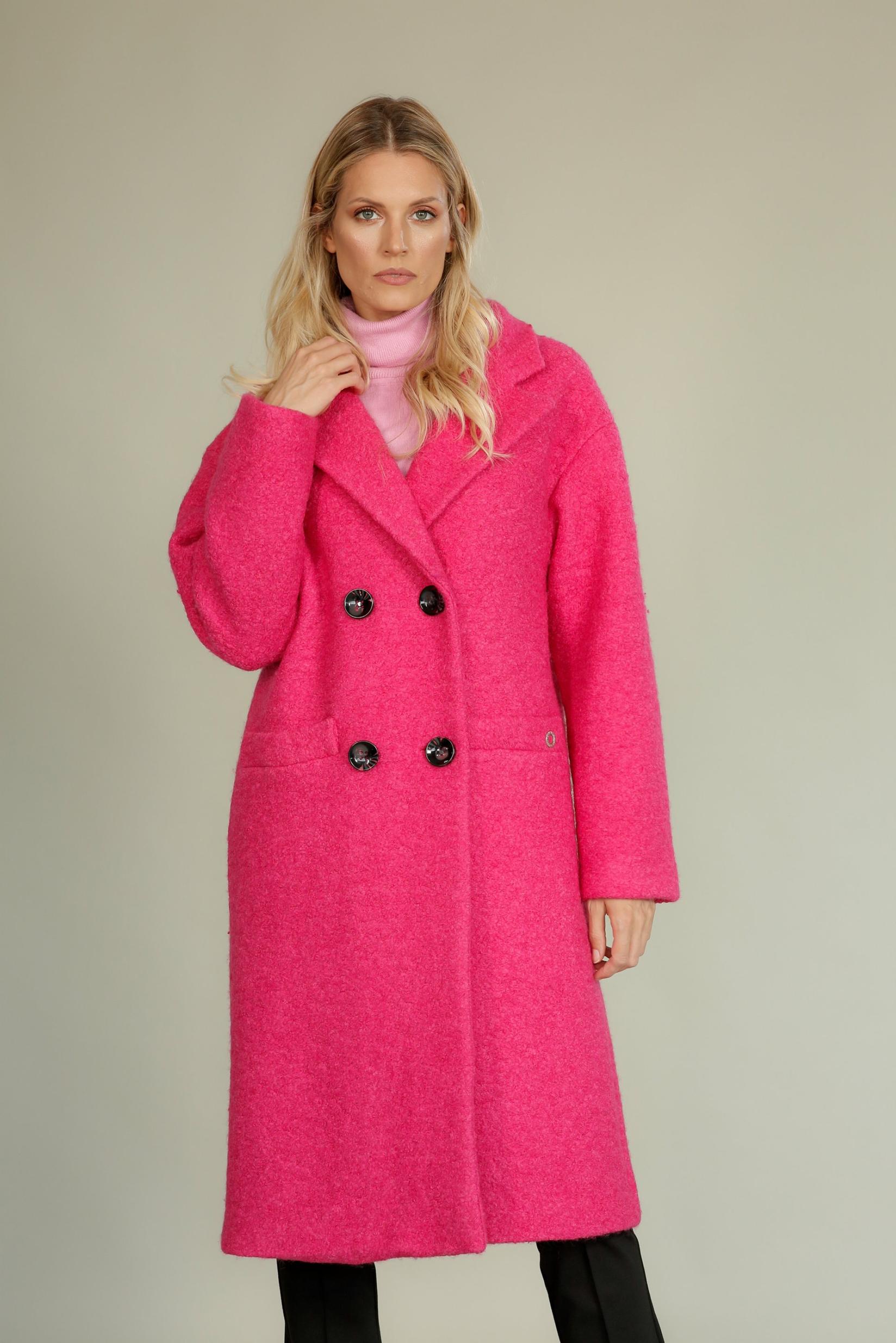 PS Fashion Ženski kaput roze JZ21KPT021II 03