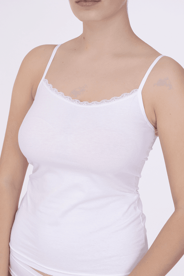 SF Ženska majica na bretele 11172017 bela