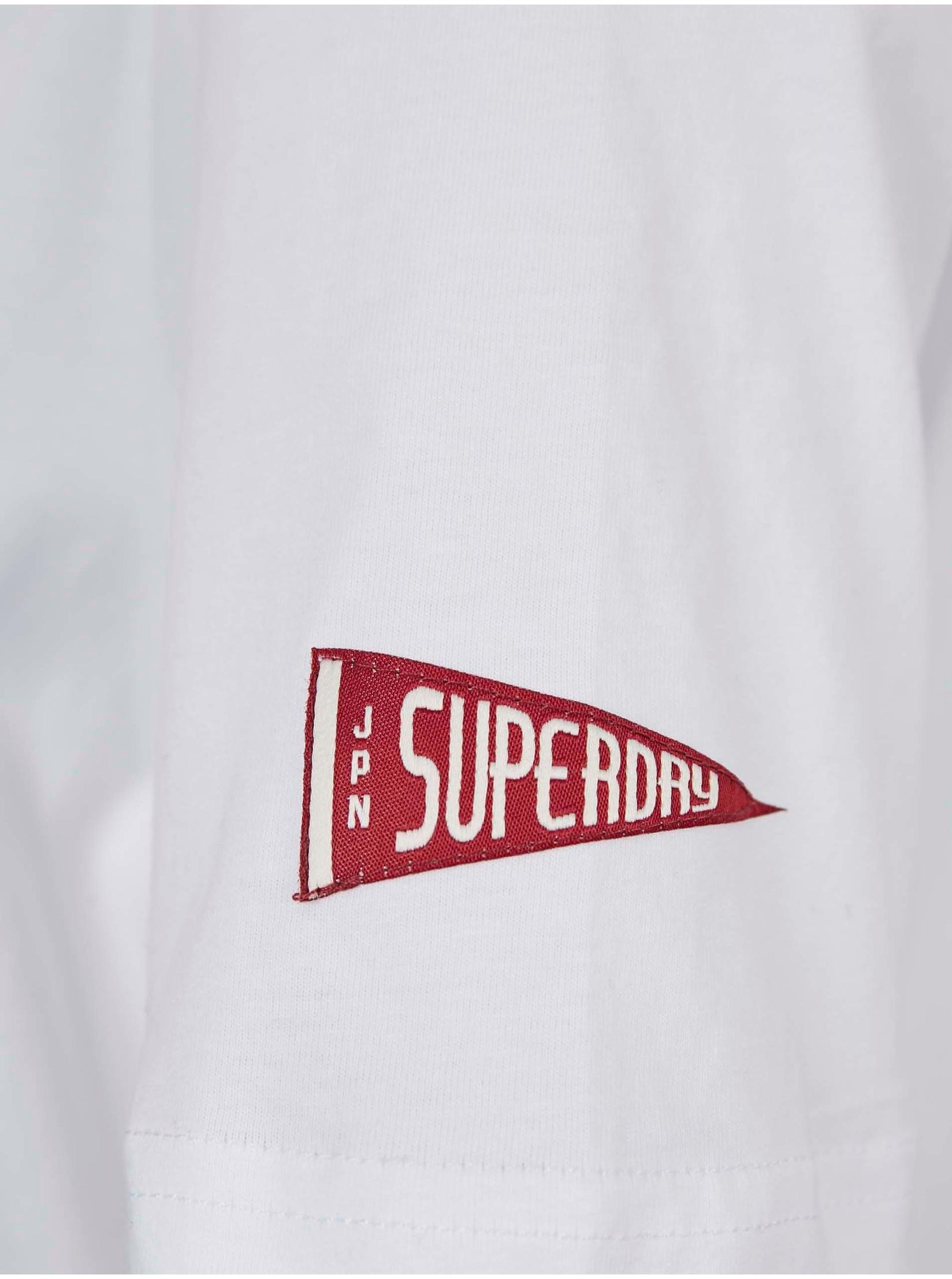 Selected image for SUPERDRY Ženska majica kratkih rukava sa vezenim printom bela