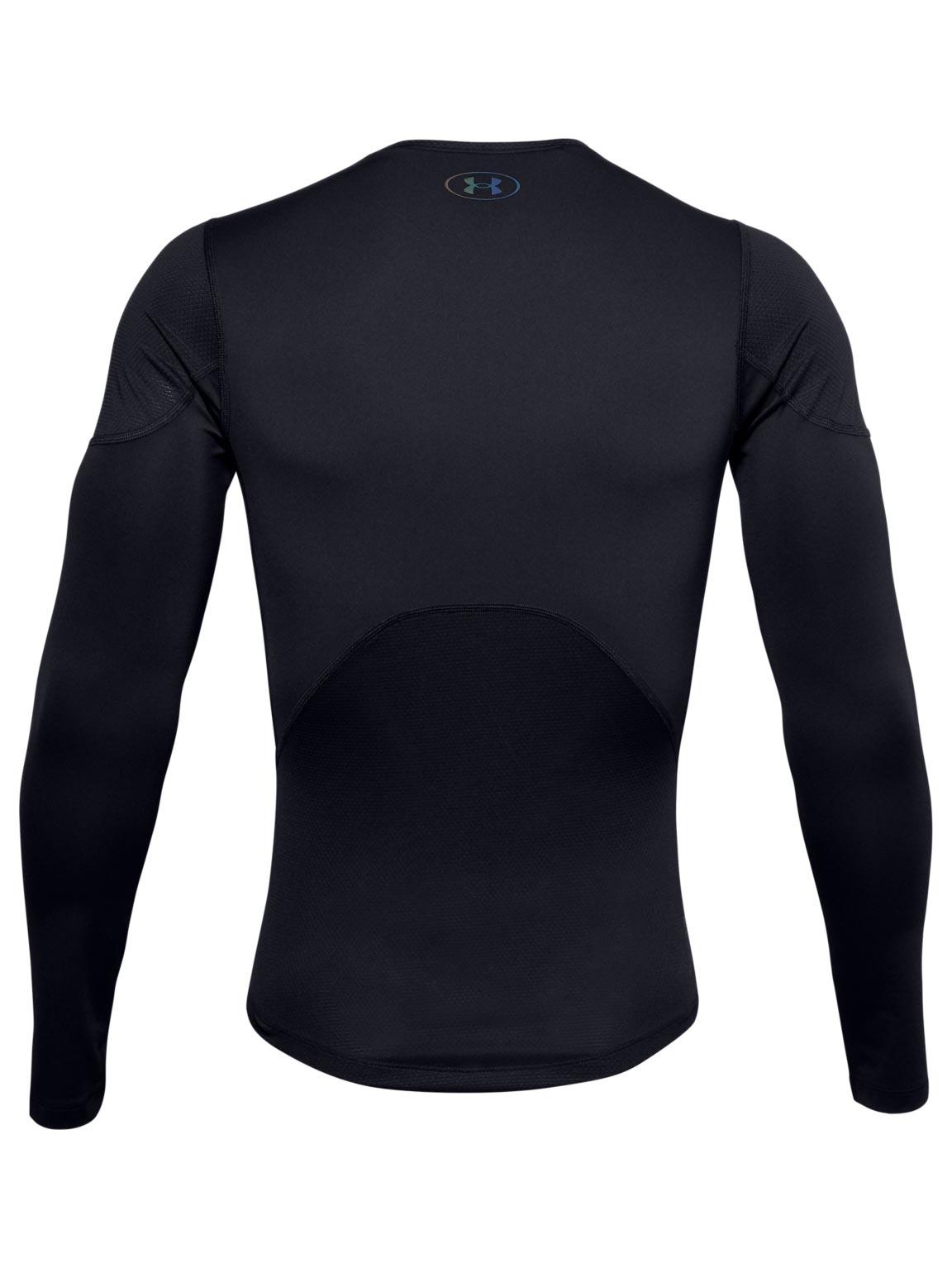 Slike UNDER ARMOUR Muška majica dugih rukava HG Rush 2.0 Compression Long Sleeve crna