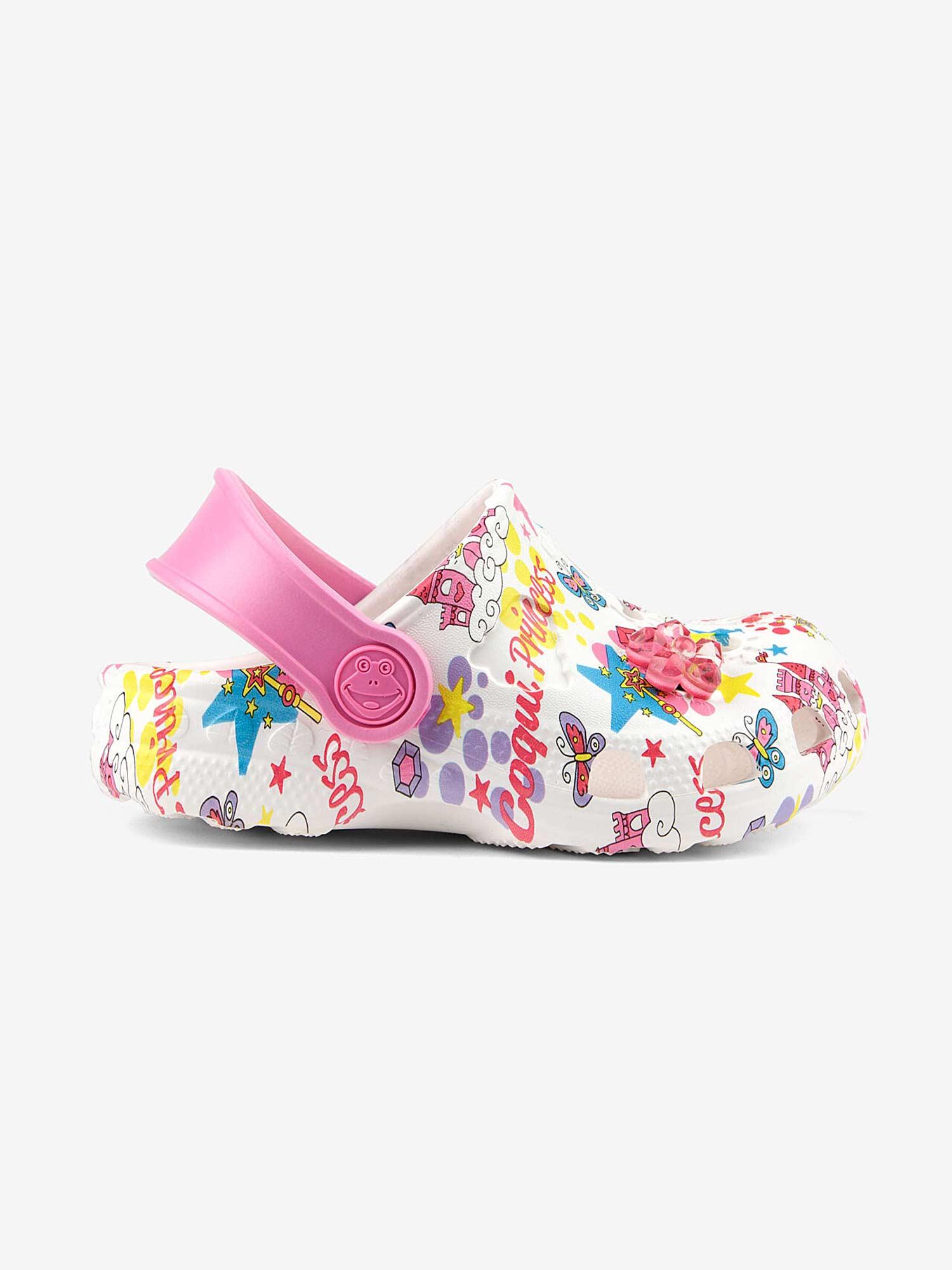 COQUI Papuče za devojčice roze-bele