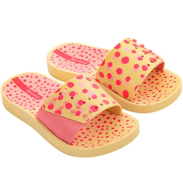 IPANEMA Papuče za devojčice Ipane Unisex Slide Kids 83231-23495 žute
