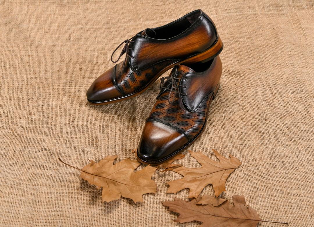 SANTOS&SANTORINI Muške cipele Madeira braon