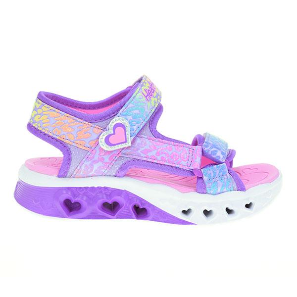 SKECHERS Sandale za devojčice Flutter Hearts Sandal 302967L-Lvmt roze