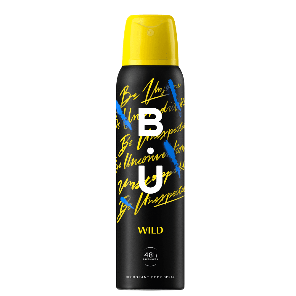 B.U Ženski dezodorans u spreju Wild New 150ml