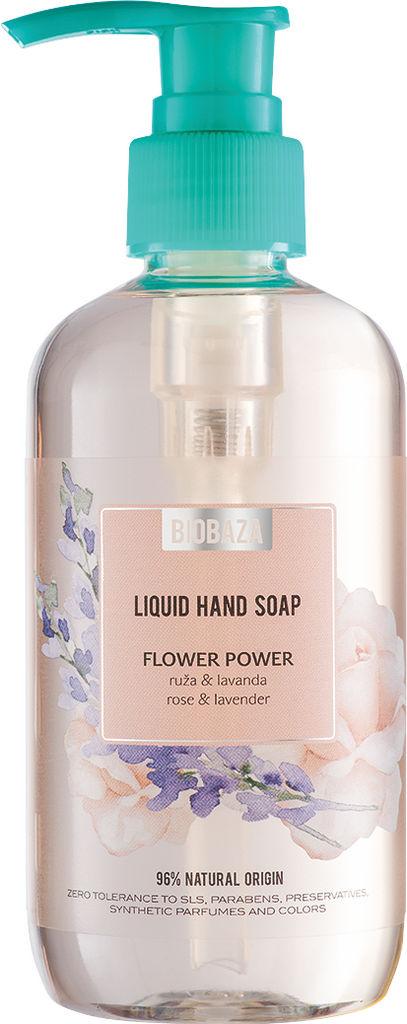 Selected image for BIOBAZA Tečni sapun za ruke Liquid Hand Wash Flower Power 250 ml