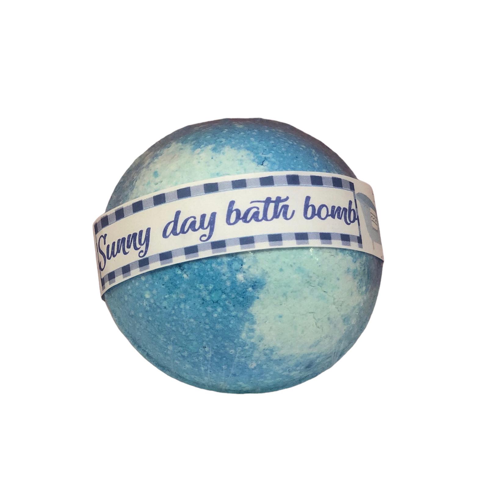 BUBBLES BATH Bath Bomb Sunny Day plavi