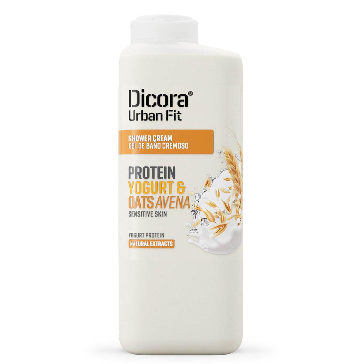 DICORA Gel za tuširanje UrbanFit Protein, jogurt, ovas 400ml