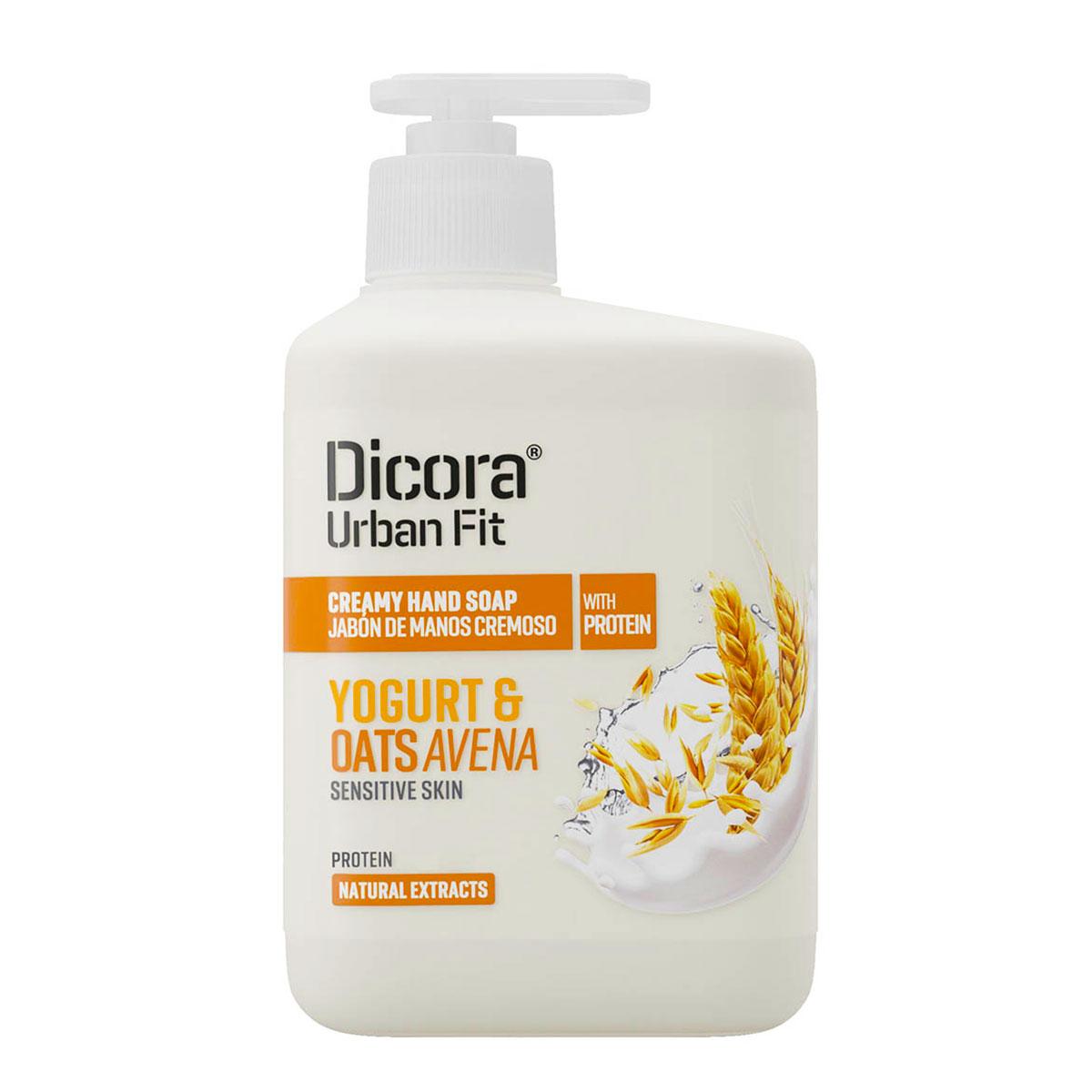 DICORA Tečni sapun UrbanFit jogurt ovas, proteini 500ml