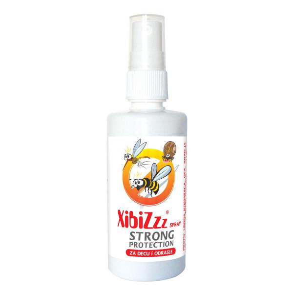 XIBIZ Strong protection ikaridin sprej protiv uboda komaraca i krpelja 100 ml