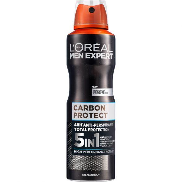 L'OREAL PARIS Muški dezodorans u spreju Men Expert Carbon Protect 150 ml