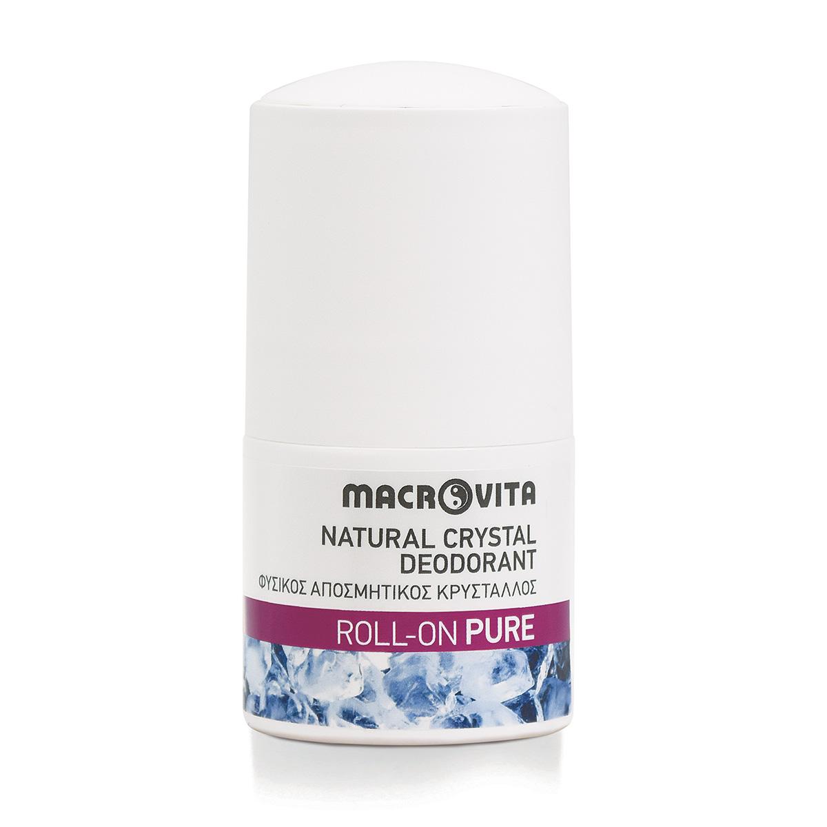 MACROVITA Prirodni kristalni roll-on dezodorans Pure 50ml