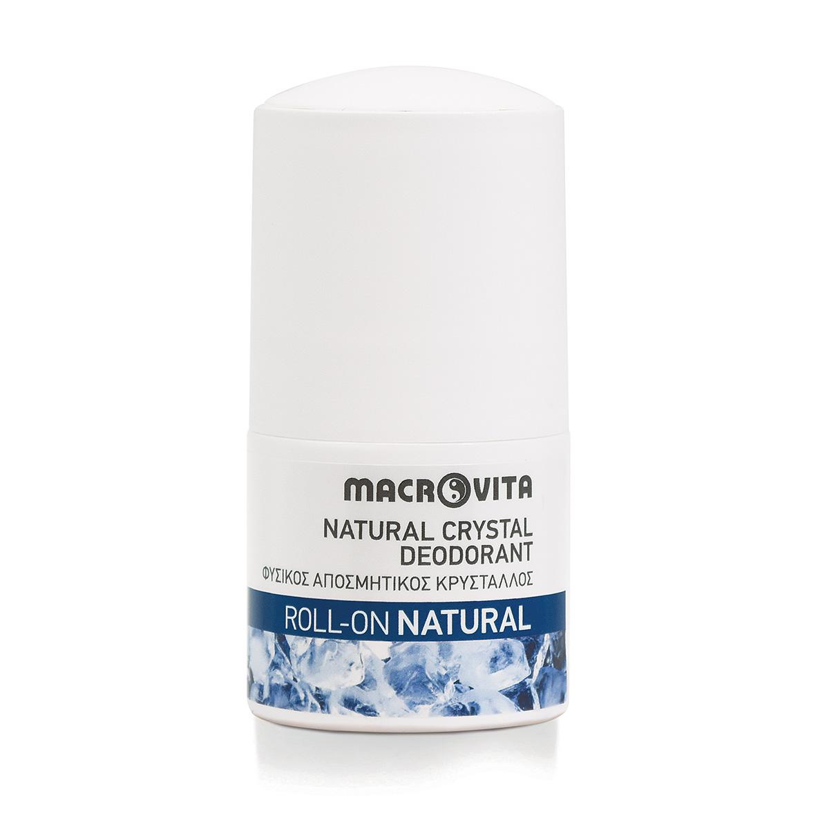 MACROVITA Roll-on dezodorans Natural crystal 50 ml