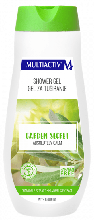 MULTIACTIV Gel za tuširanje Garden Secret 250 ml